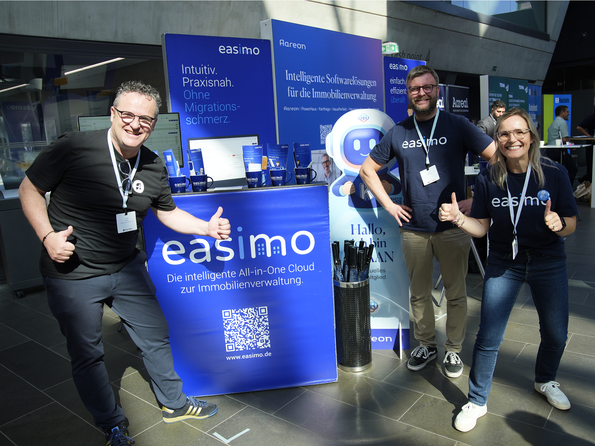 easimo Messestand 2026