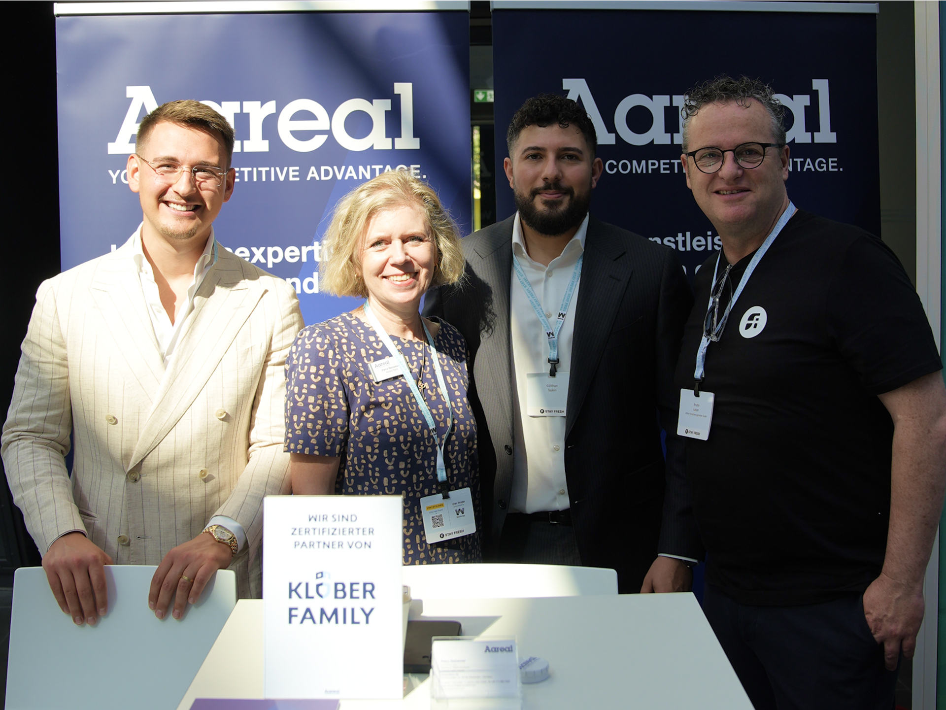 Aareal Messestand 2026